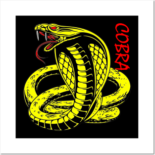 Angry Cobra Posters and Art